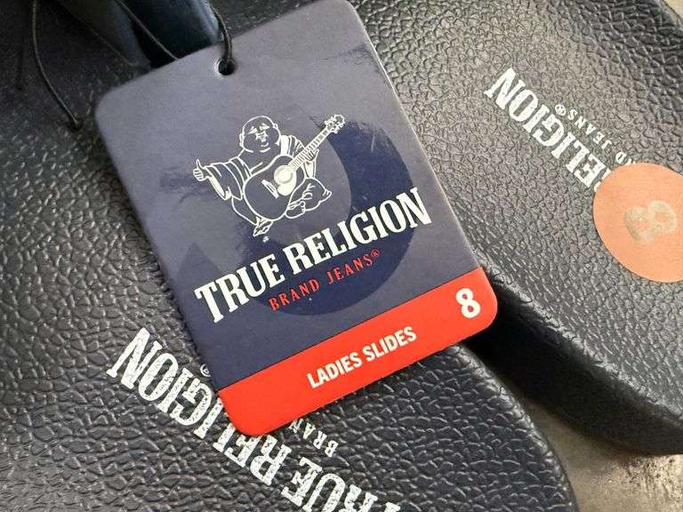 True Religion TR-SPICE-S Ladies Slides, Size 8 - Roller Auctions