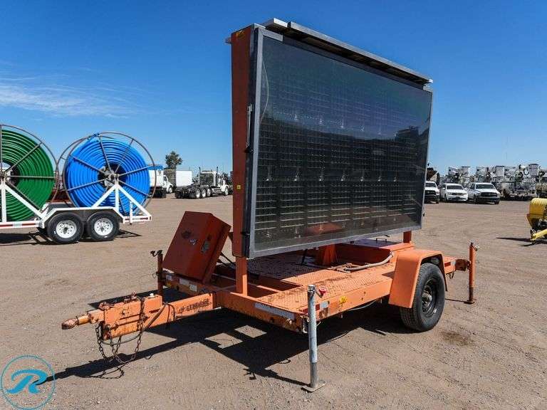 1999 Precision Solar Towable Message Board
