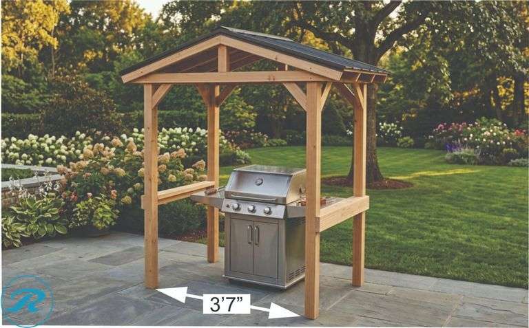 DIY - Grill Gazebo Kit - All Materials Included