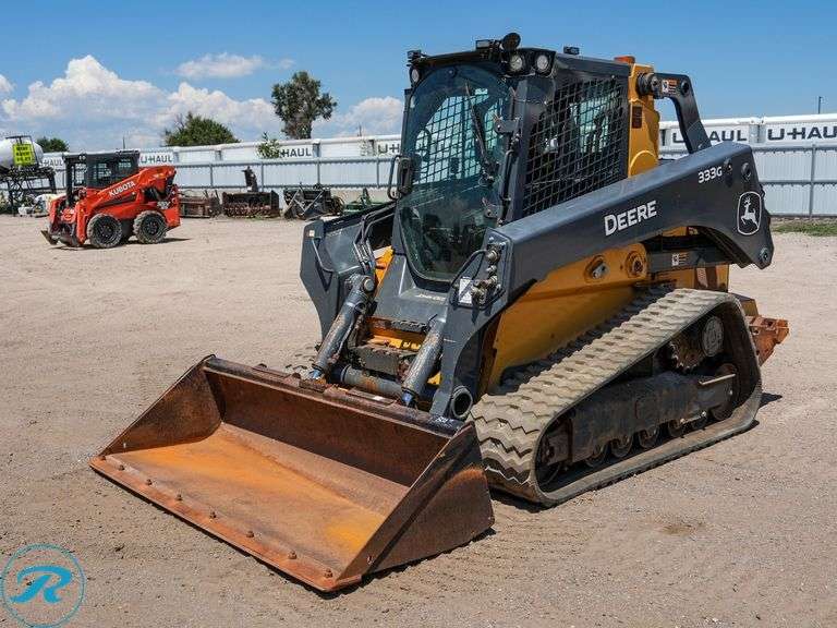 2018  John Deere  333G  Crawler Skid Steer Loader