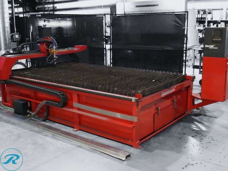 July 21, 2026 - 2015 Dynatorch XLY HF 5X10 Plasma Cutting Table Selling Within The Contractor's Vehicles, Tools & Equipment