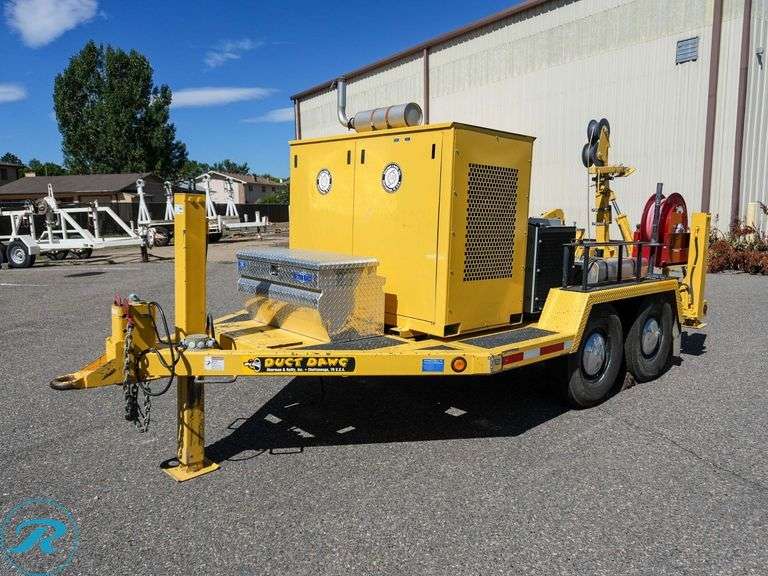2009 Sherman & Reilly DDHA-75-DC-T Duct Dawg T/A Wire Puller