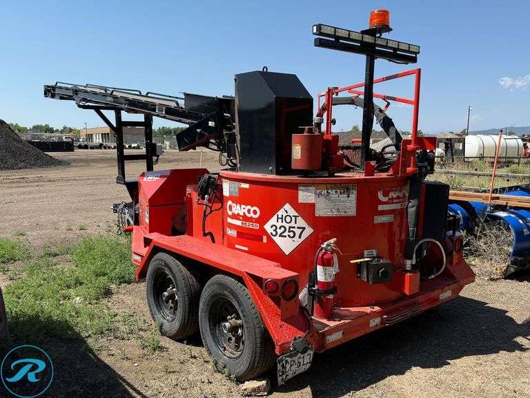 2019  Crafco  SS250D  T/A Towable Crack Sealing Machine - Roller Auctions