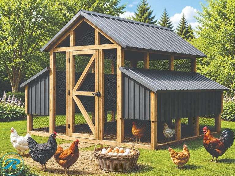 DIY - 10x12 Chicken Coop – Built in Colorado, No Cheap Kit!
