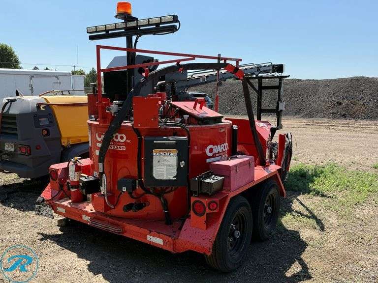 2019  Crafco  SS250D  T/A Towable Crack Sealing Machine - Roller Auctions