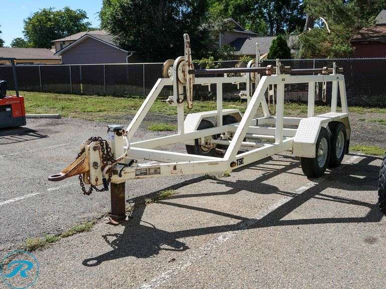 1993 TSE International RC 5 T/A Reel Trailer