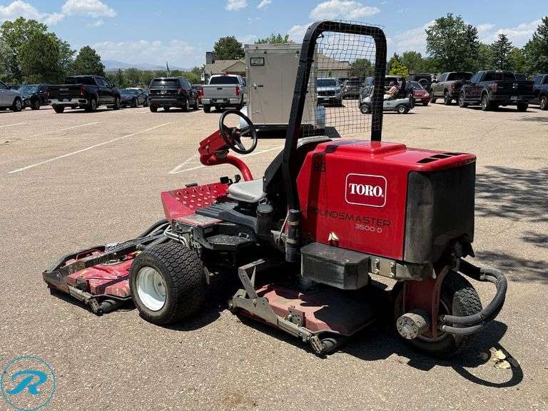 Toro  Groundsmaster 3500D  Ride-On Mower - Roller Auctions