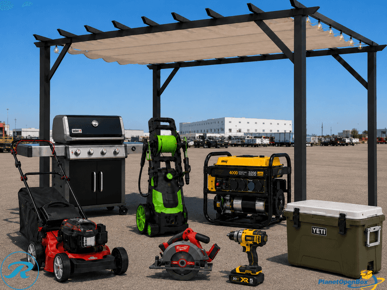 August 13, 2026 - Factory Returns: Outdoor, Hardware, Home & Garden 