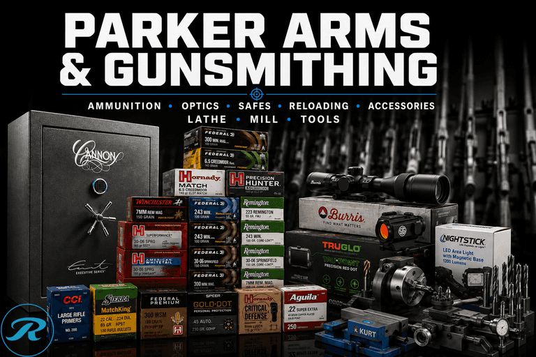August 24, 2026 - Parker Arms & Gunsmithing