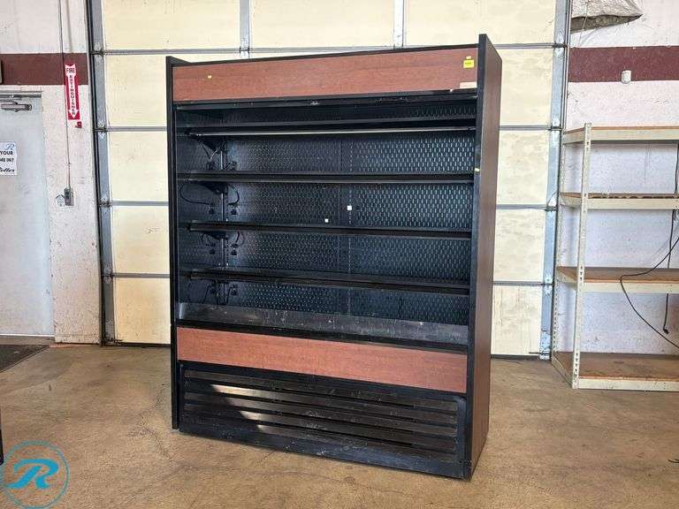 Oasis B62EW Open Air Refrigerated Display Case with Caster