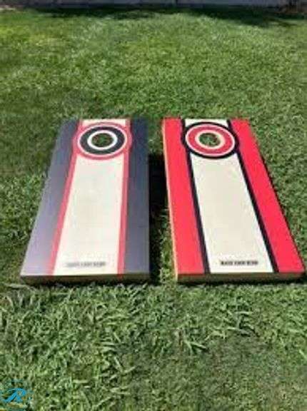 Backyard Hero Official Size Light Up Cornhole Set - Used/Return Reason: Doesn't Power on