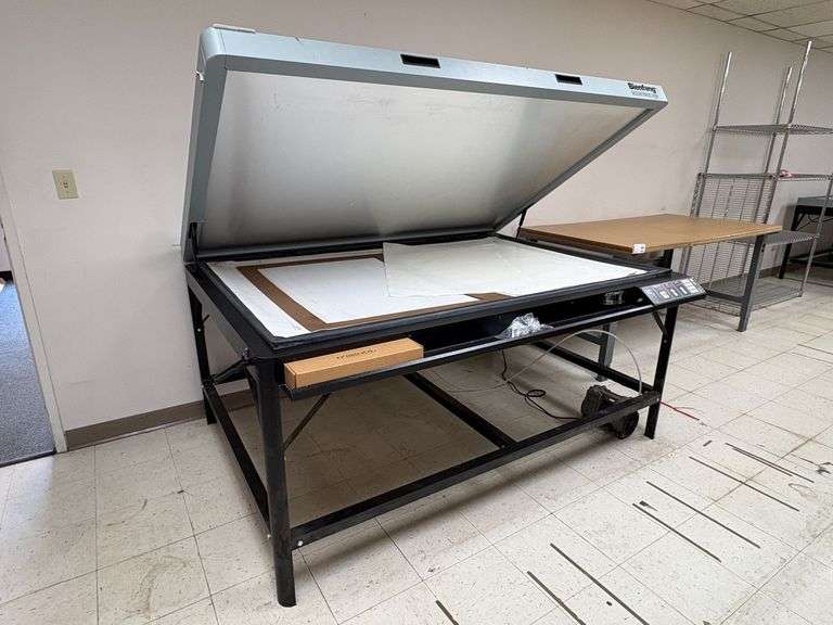 Bienfang Model 4468H Vacuum Dry Mount Press Table, (The control board was replaced in May 2025)