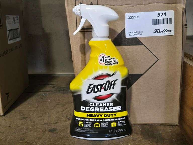 (12) Easy-Off Cleaner-Degreaser Heavy Duty Trigger, 32 Fl. Oz.