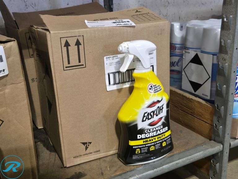 (12) Easy-Off Cleaner-Degreaser Heavy Duty Trigger, 32 Fl. Oz.