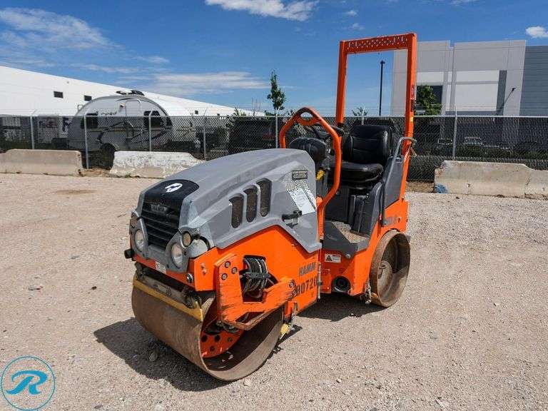 2012  Hamm  HD8  Ride-On Vibratory Roller