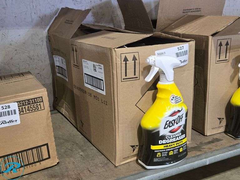 (12) Easy-Off Cleaner-Degreaser Heavy Duty Trigger, 32 Fl. Oz.