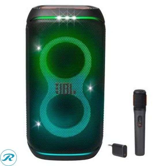 JBL PartyBox 120 Portable Party Speaker with Wireless Microphone- Like New