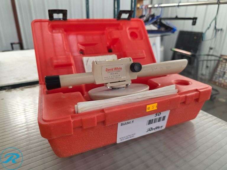 David White Sight Level L6-20NC Model 8814 with Case