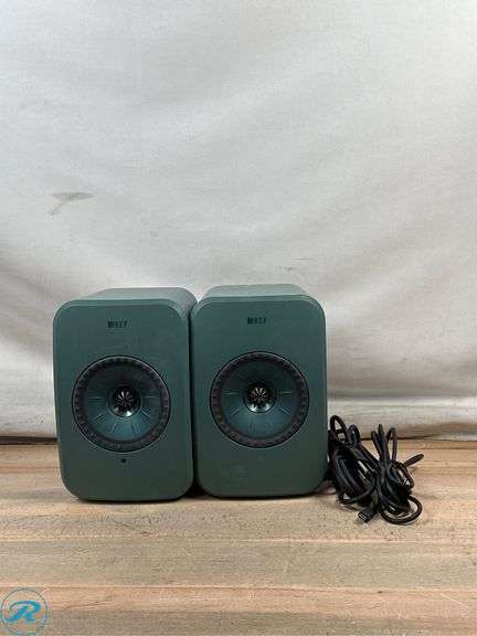 KEF LSX II LT Wireless Bookshelf Speaker Pair LSX II LT Green, LSX II LT, $599 Retail - Used/Small scuffs