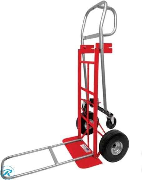 Milwauke 3-in-1 Foldable Hand Truck, Red - Like New
