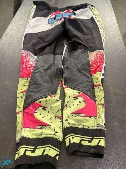 JT Racing USA Motocross Pants, Multicolor, Size 36