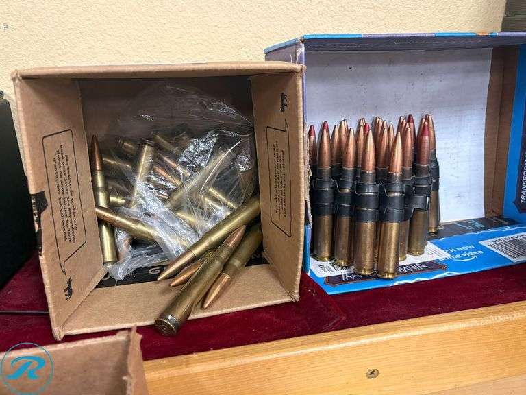 50BMG Ammunition, Belted, Red Trip Tracers