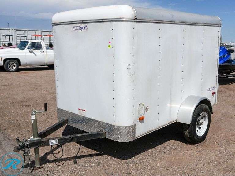 2008 Pace American WS58HD S/A Enclosed Trailer
