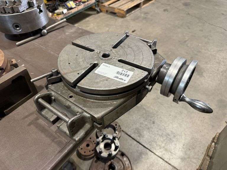 Rotary Table, Manual, 12 Inch Diameter