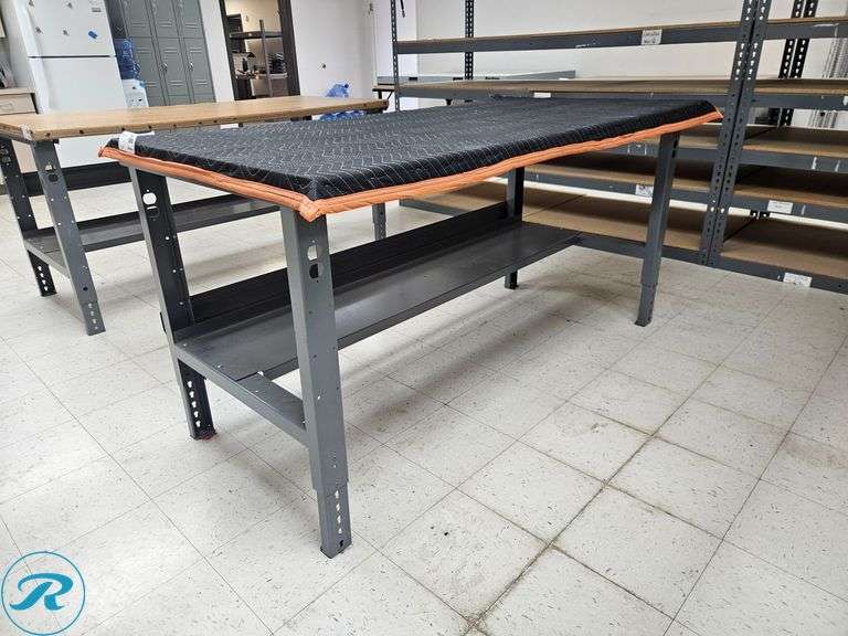 Uline Industrial Packing Table, Composite Wood Top, 6' x 3'