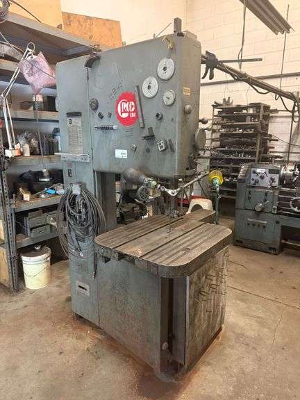 Grob 4V-24 Vertical Bandsaw, 230V, Single Phase, 1971