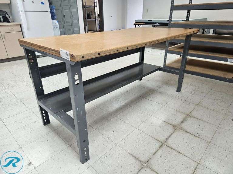 Uline Industrial Packing Table, Composite Wood Top, 6' x 3'