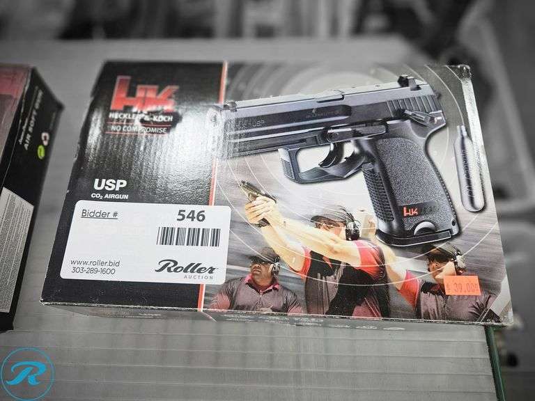 Heckler & Koch 5.8170 USP CO2 Airgun, Black