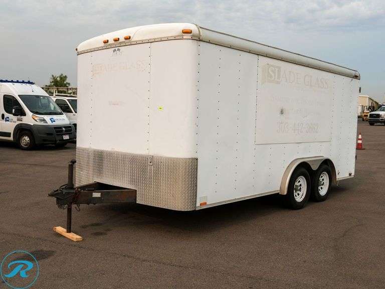 2001 Forest River CM816TA2 T/A Enclosed Trailer