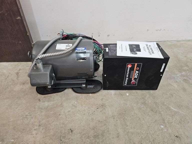 American Rotary ADX20-UL Rotary 3-Phase Power Converter