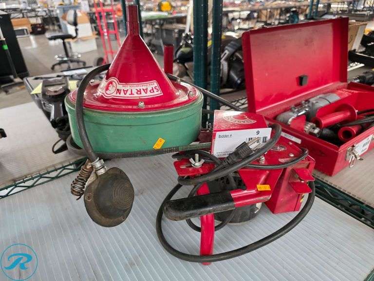 Spartan 81 Drain Cleaning Machine