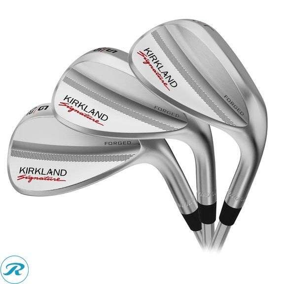 Kirkland Signature Forged Wedge Set and Golf Pride Wedge - Used/Missing 1 Kirkland Wedge and replaced with Golf Pride Wedge
