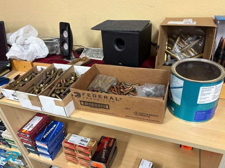 Assorted Ammunition From 50BMG Down