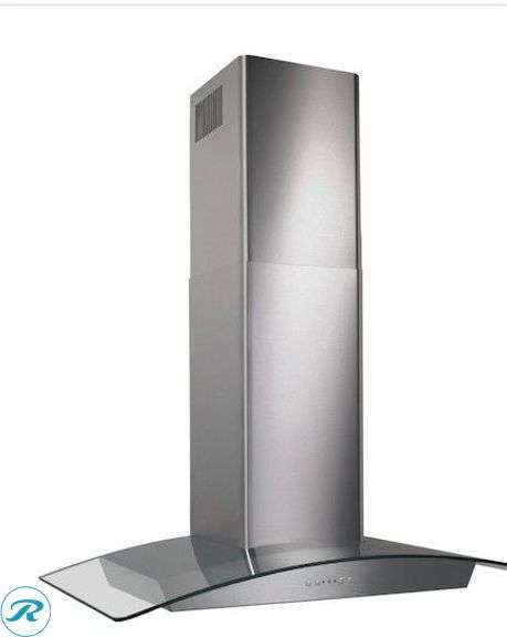 Broan Elite EW56 EW5630SS 30-Inch Wall-Mount Chimney Range Hood, 500 CFM - New/Open Box