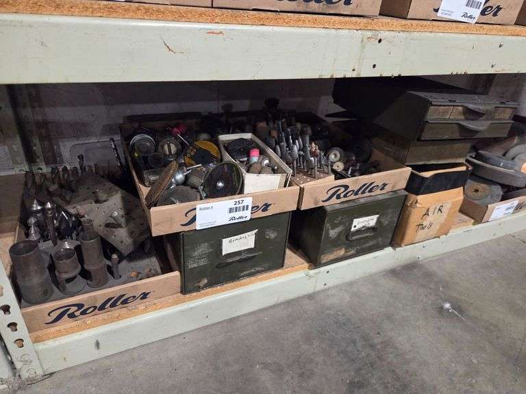 Assorted Grinding Wheels, Flap Discs, Mounted Points, and Rotary Abrasive Tools