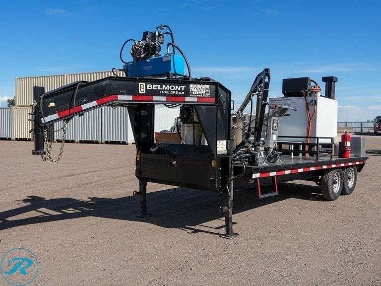 2021 Belmont T/A Gooseneck Equipment Trailer