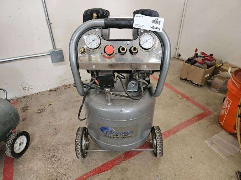 California Air Tools Model 10020 Ultra Quiet Air Compressor, 10 Gallon, 2 HP, 120V