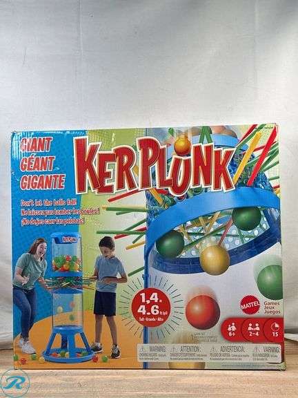 (2) Giant KerPlunk Game - Used/Missing parts/ Damaged