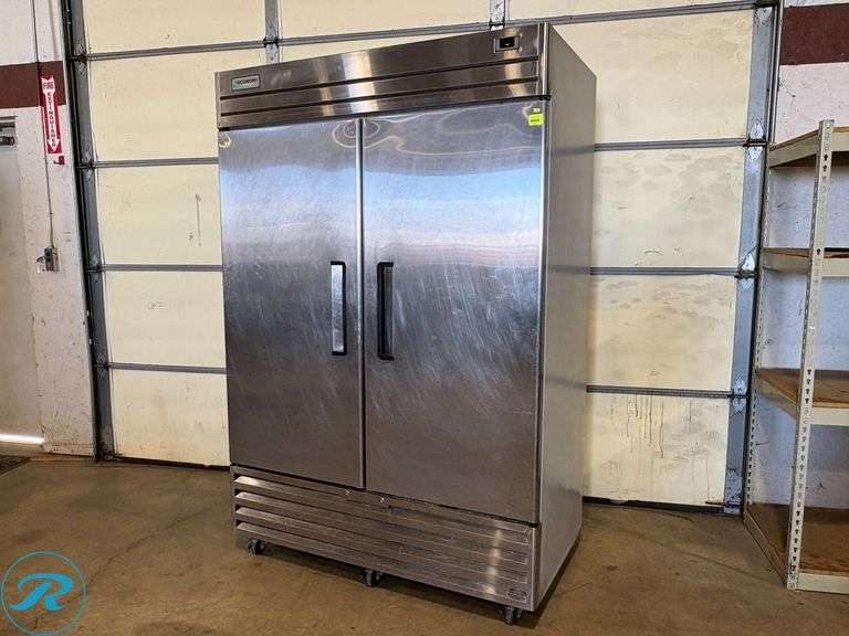 Hoshizaki Economy EF2A-FS 2-Door Reach-In Freezer with Casters
