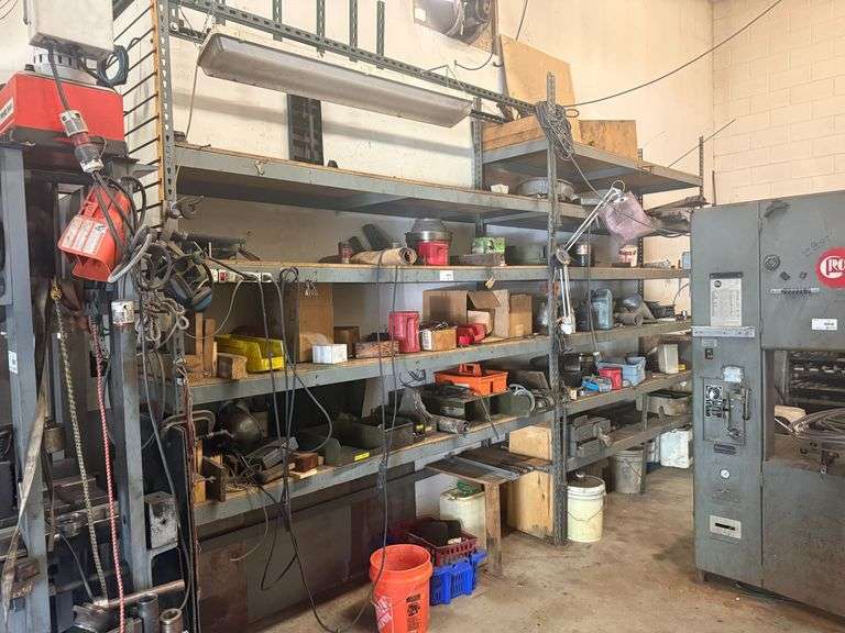 Heavy Duty Steel Shelving Unit, 10' x 2' Uprights, (18) 8' Crossmembers
