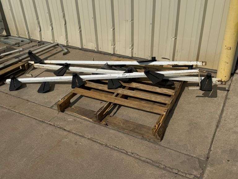 (3) Glass Rack Brackets