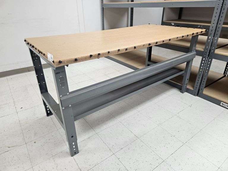 Uline Industrial Packing Table, Composite Wood Top, 6' x 3'