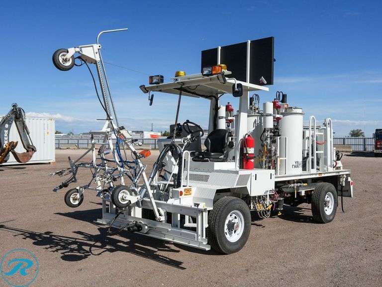 2022 M-B Self-Propelled Front 245 Pavement Paint Machine