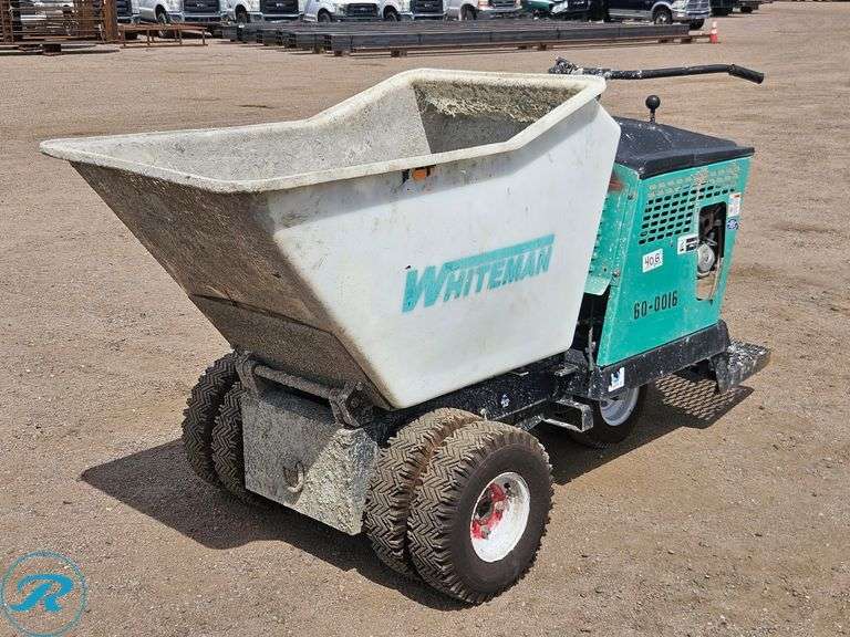 Whiteman Walk-Behind Concrete Buggy, Honda Gas Engine