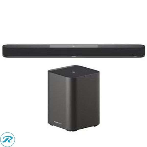 Sennheiser AMBEO 7.1.4 Ch Soundbar Plus and Wireless Subwoofer Bundle, $1799 Retail - New/Open Box/Missing HDMI&Aux/Missing Wall Mount Kit