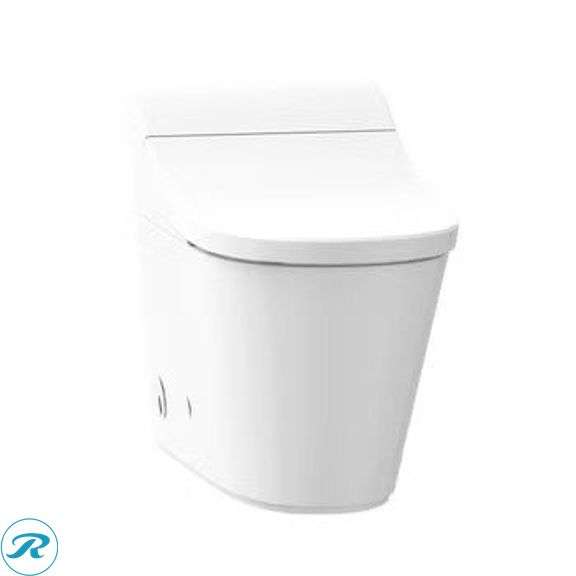 Kohler Jaro One-Piece Elongated Smart Toilet, Dual-flush 78738-0 - Used/Parts Not Inventoried/Scratches/Marks/Return Reason Dont Heat